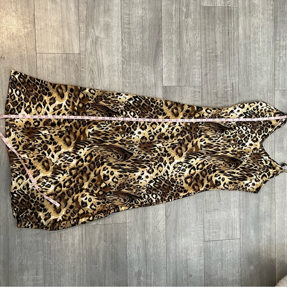 RD Style Leopard Print Midi Slip Dress - Picture 6 of 9